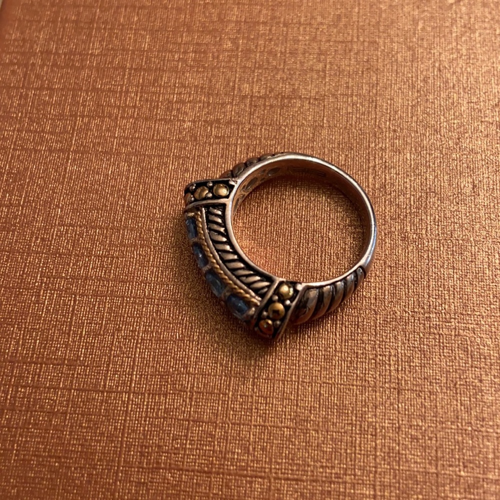 Effy blue topaz ring - Picture 2 of 4